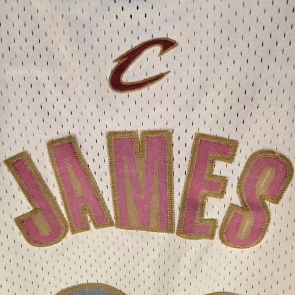 Lebron James NBA Cleveland Cavaliers Rookie Year Nike Jersey Rare Men's M - Picture 4 of 13